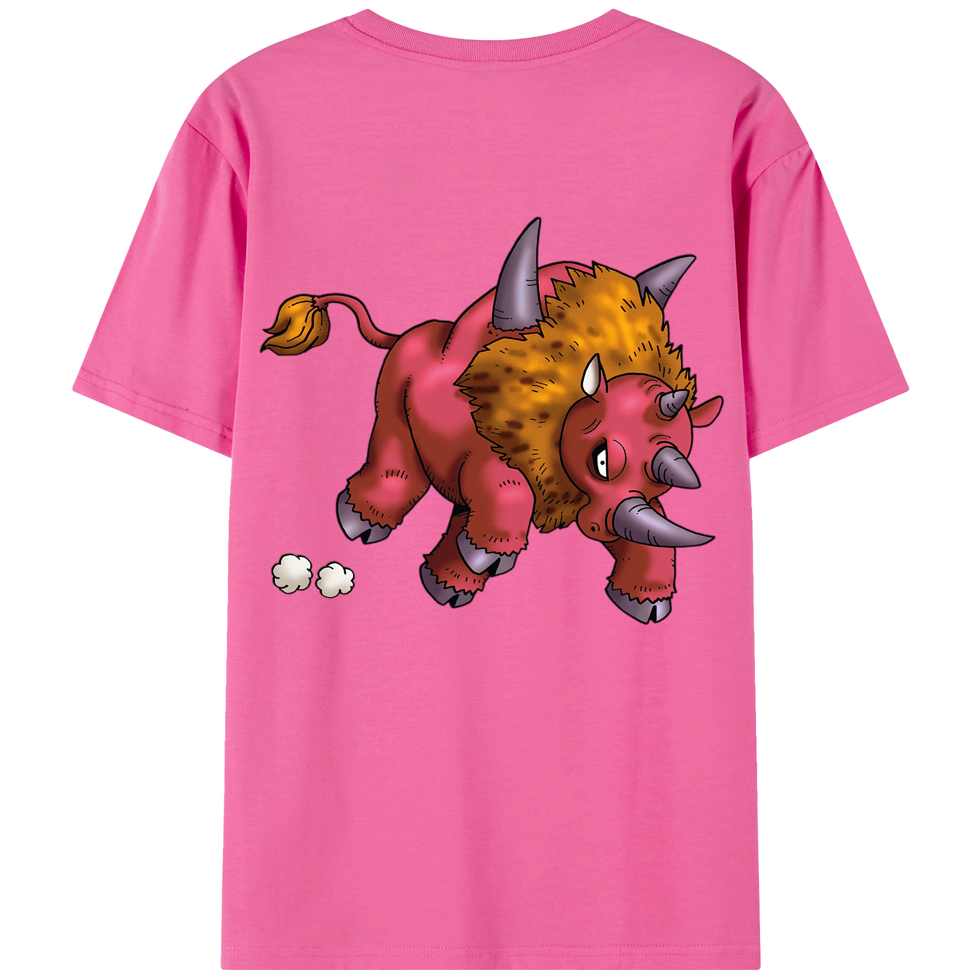 （画像用） ドラゴンクエスト Doragon Kuesuto Dragon Quest レディース半袖Tシャツ(バックプリント)